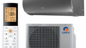 კონდიციონერი GREE GWH24ACE-K6DNA1I ინვერტერი ვერცხლისფერი